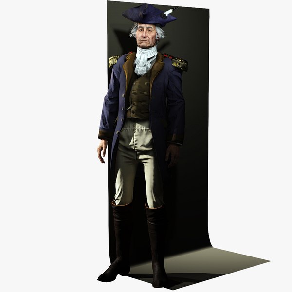 modelo 3d George Washington - TurboSquid 2212948
