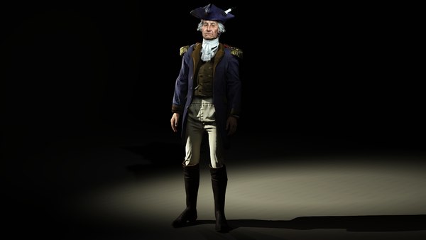 modelo 3d George Washington - TurboSquid 2212948