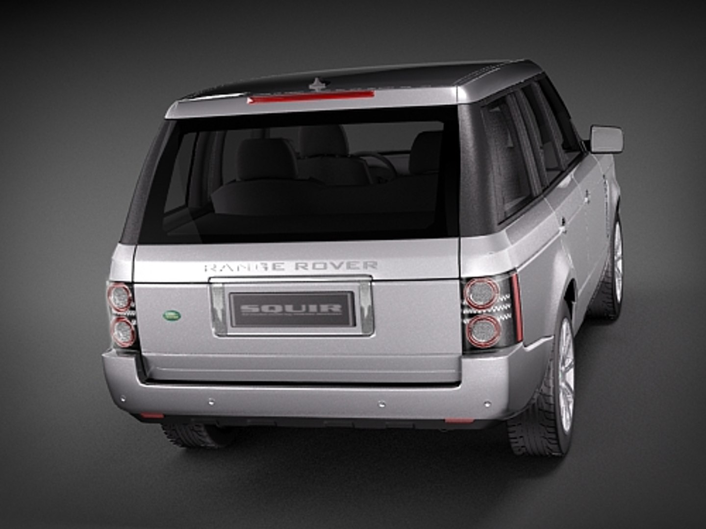 land rover range 2010 3d model
