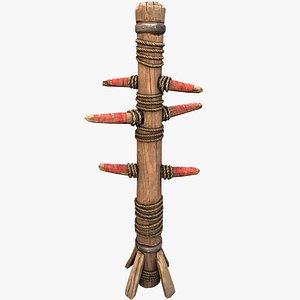 Wooden Medieval Military Combat Training Dummy Tournament