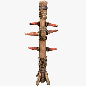 Wooden Medieval Military Combat Training Dummy Tournament