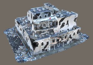 abandoned building 3D model