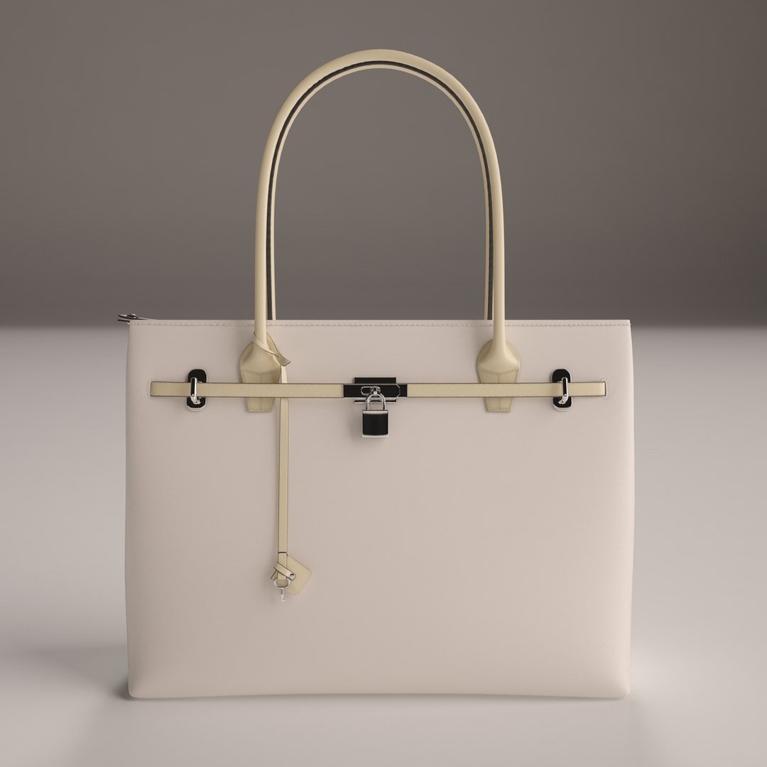 3d Model Luxury Ladies Handbag