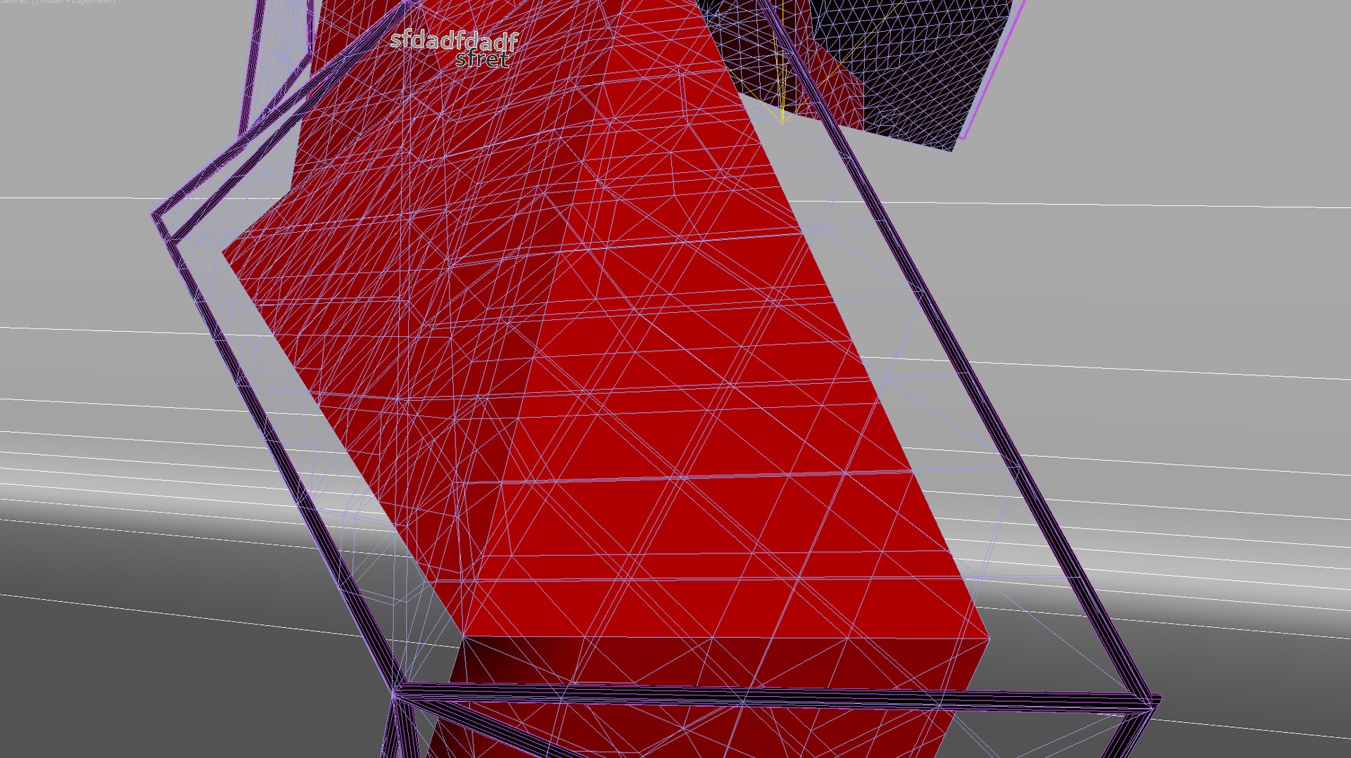 abstract scene 3d model