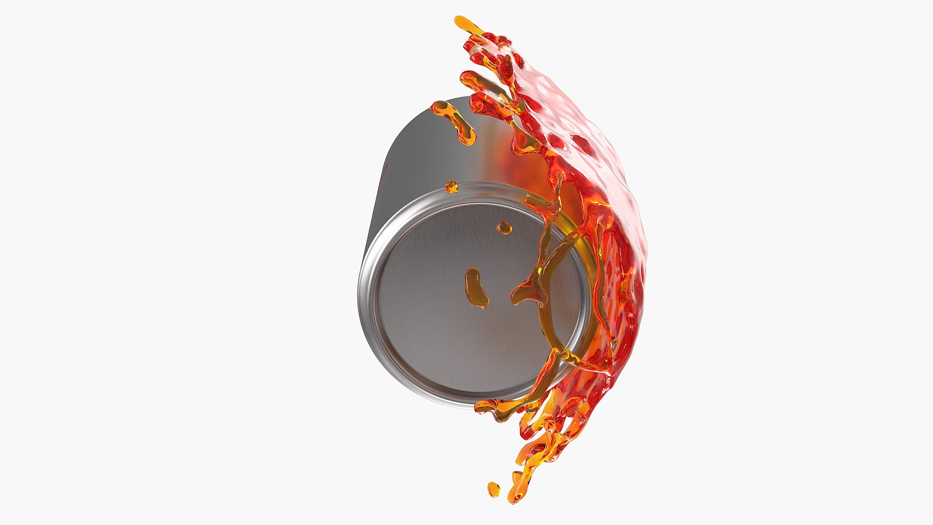 3D model Splash 1 Slim Can 150ml - TurboSquid 1717511