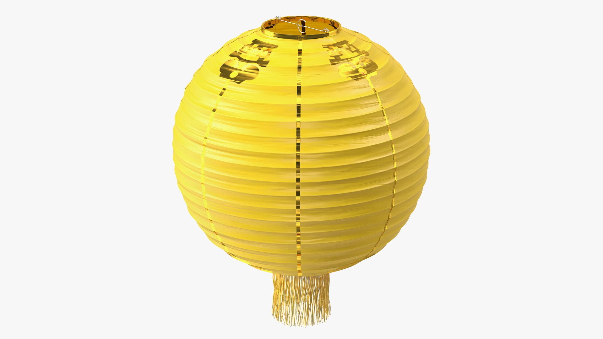 Paper Chinese Lantern Yellow 3D 모델 TurboSquid 1901483