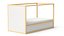 Letto Reversibile Per Bambini Ikea Kura Basso