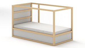 3D kura reversible bed