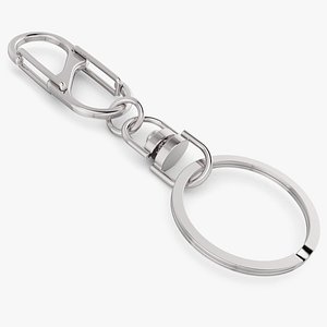 Double S Hook Clasp 3D model