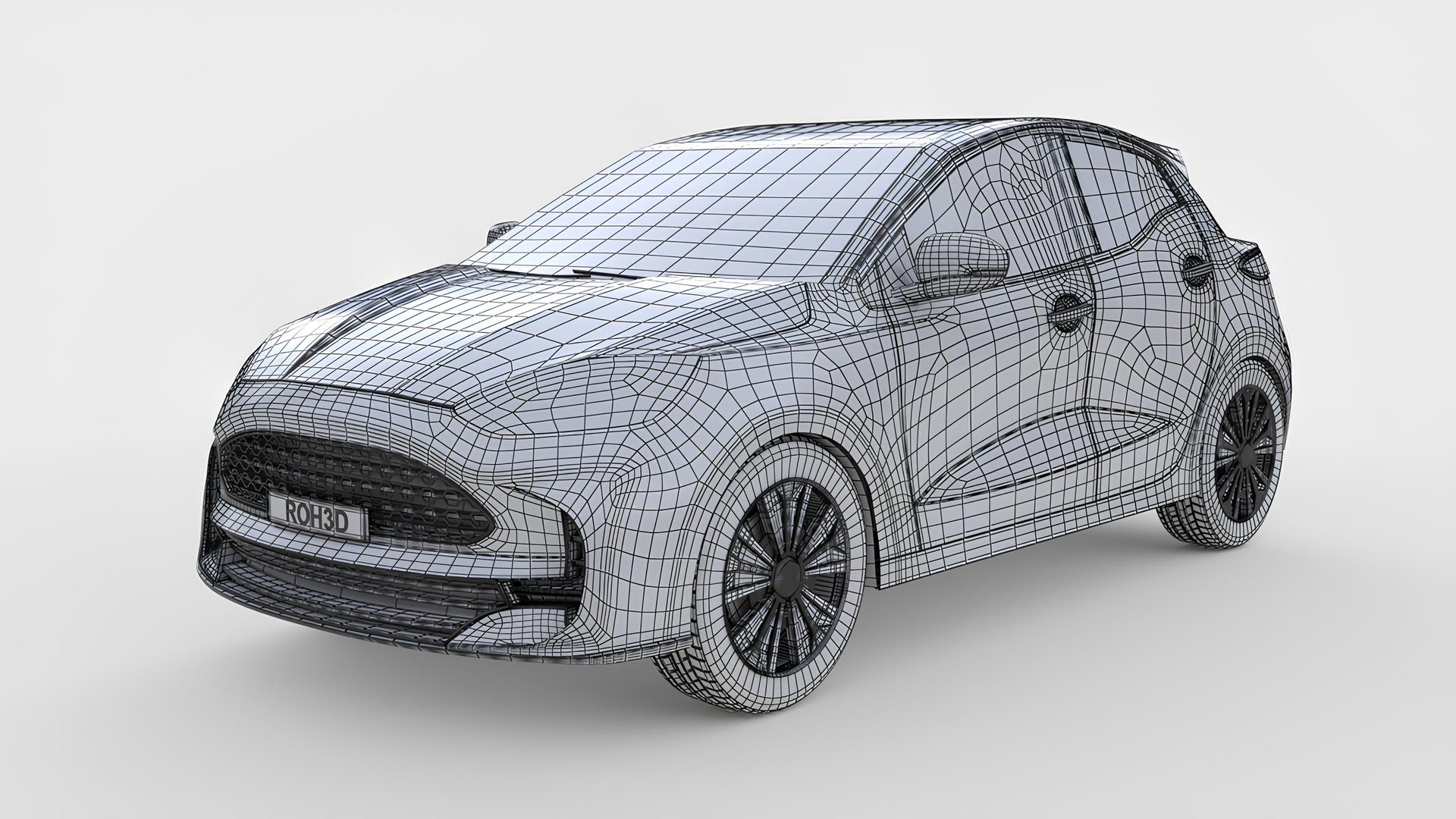 3D Generic Hatchback 2015 Model - TurboSquid 2356871