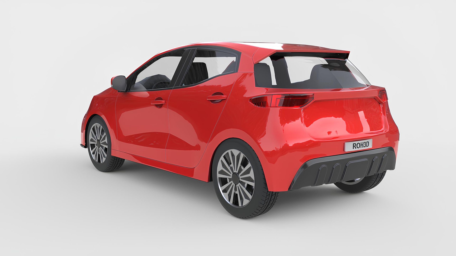 3D Generic Hatchback 2015 Model - TurboSquid 2356871
