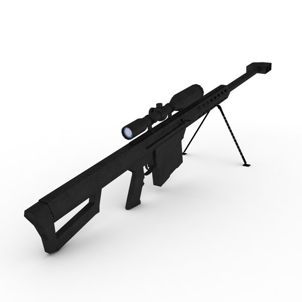 バレットM82スナイパーリフル3Dモデル - TurboSquid 1295947 バレットM82スナイパーリフル3Dモデル - TurboSquid 1295947