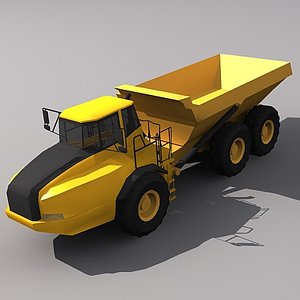 Low Poly A40E Articulated Hauler.MAX