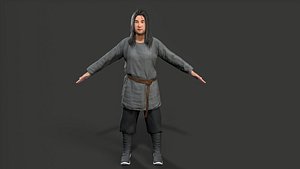 3D man Character model