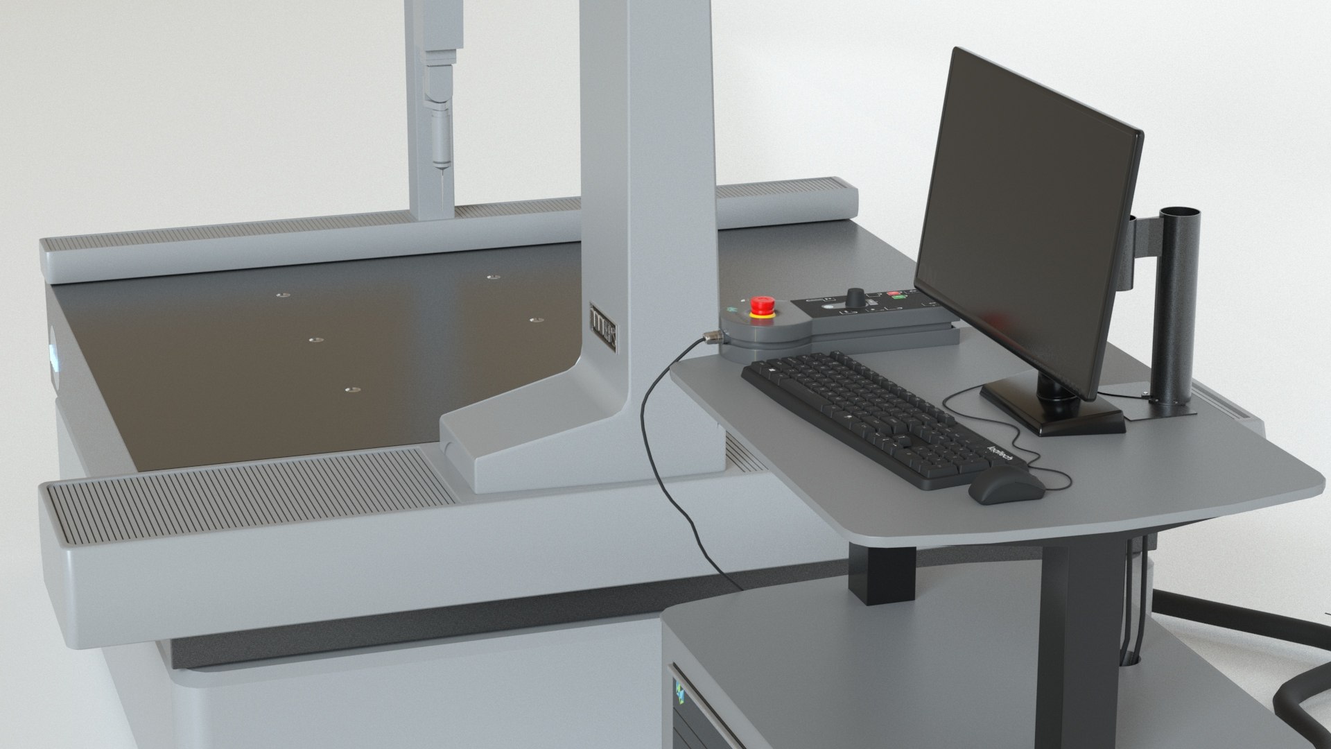 Hexagon Global 7107 Green Cmm 3D Model - TurboSquid 2071299
