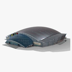 3D model M0007 Indoor Stadium 3d model