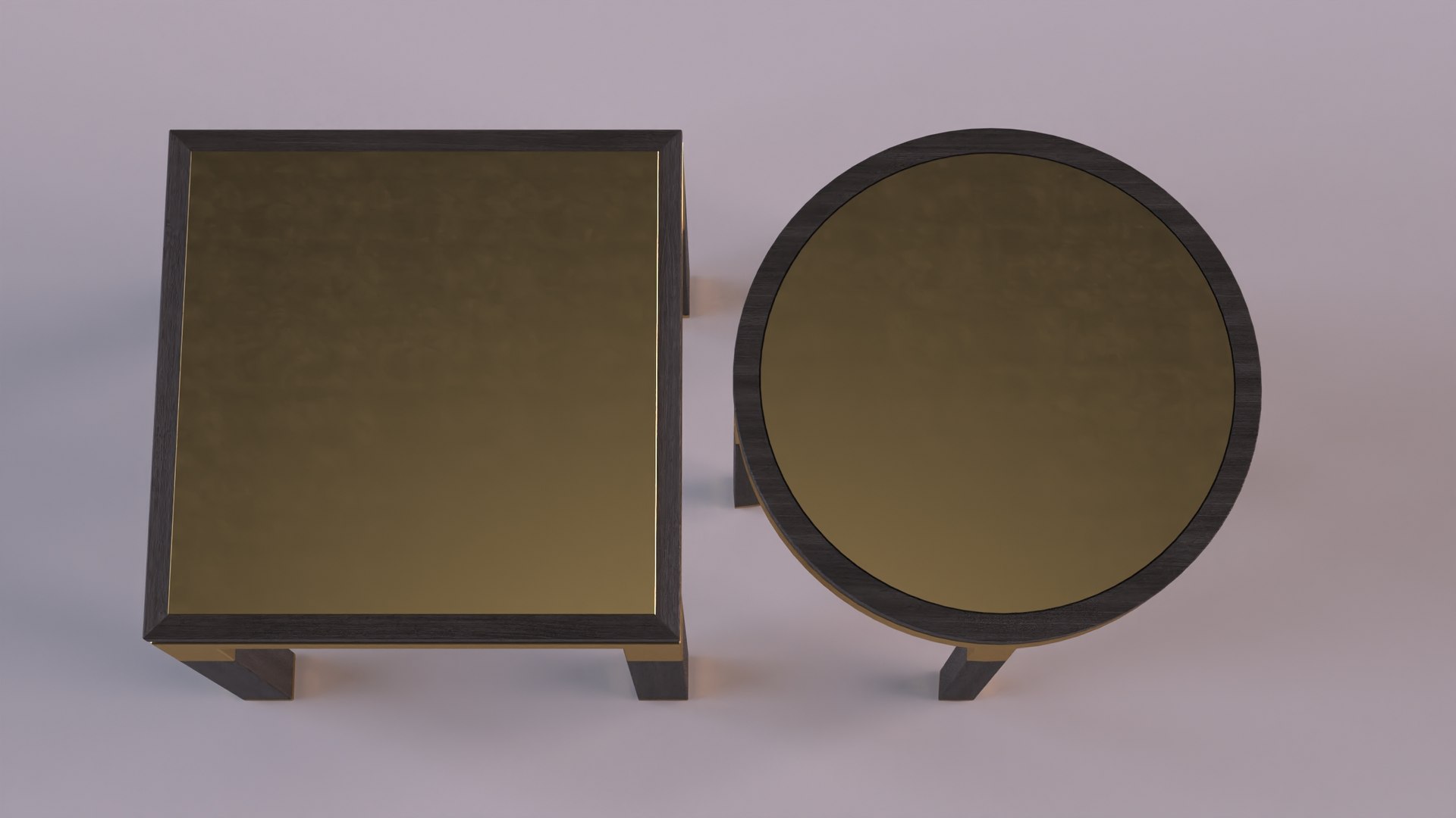 Side Tables Pair 3D Model - TurboSquid 2238412