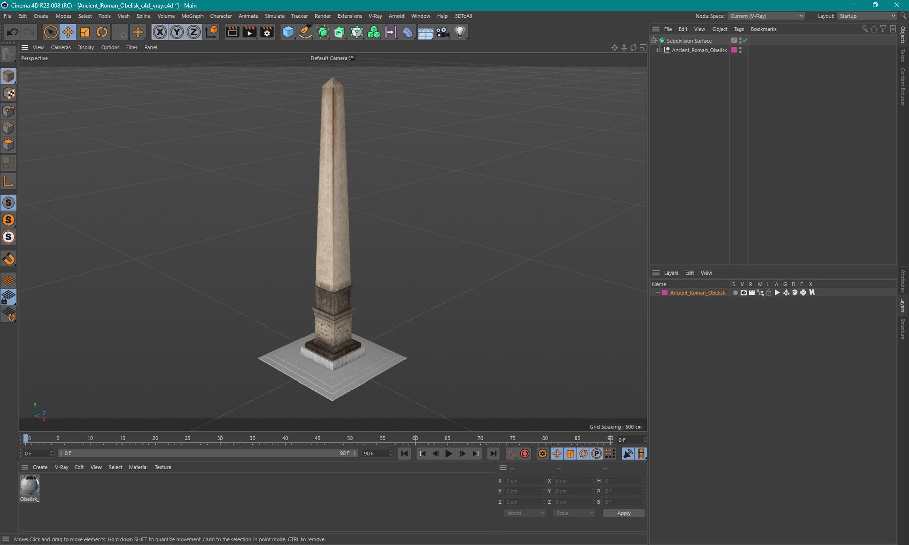 Ancient Roman Obelisk model https://p.turbosquid.com/ts-thumb/Al/mhr3IG/T6/ancient_roman_obelisk_1001/jpg/1739358184/1920x1080/fit_q87/6c4c57f5a905a8c6f22f05023faa4001622a395b/ancient_roman_obelisk_1001.jpg