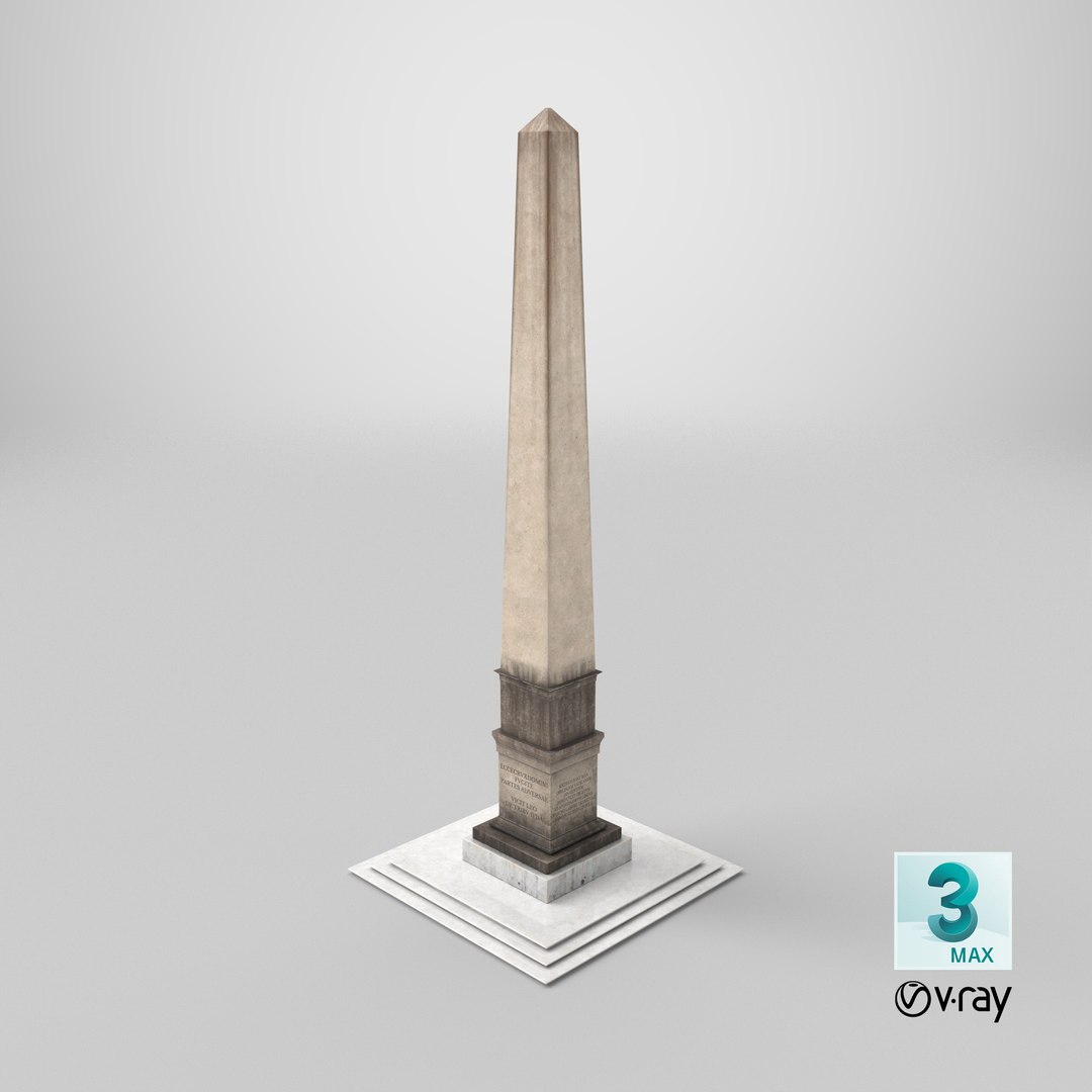 Ancient Roman Obelisk model https://p.turbosquid.com/ts-thumb/Al/mhr3IG/gb/stemcell_max_vray_render/png/1743692203/1920x1080/fit_q87/d3e441f74c8e30151c50352f91c8d6556765cd2a/stemcell_max_vray_render.jpg