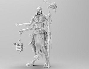 Wizard Monster 3D model
