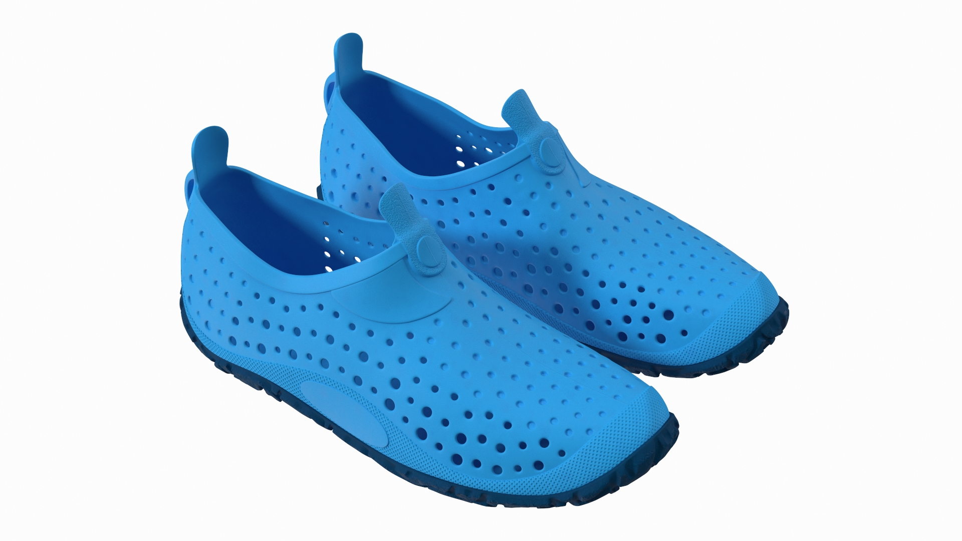 3D Swimming Pool Shoes for Kids Blue model - TurboSquid 1851580