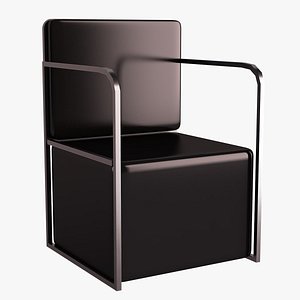 3D Metal Arm Chair