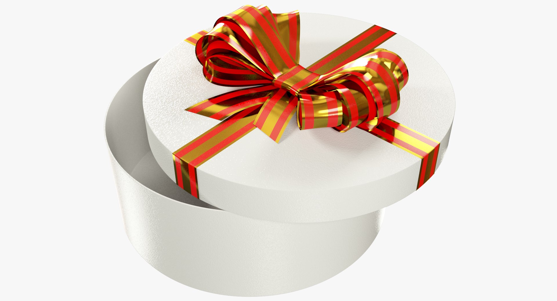 Gift ribbons box model - TurboSquid 1338038