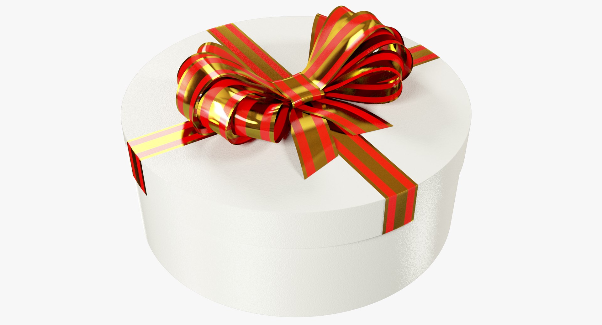 Gift ribbons box model - TurboSquid 1338038