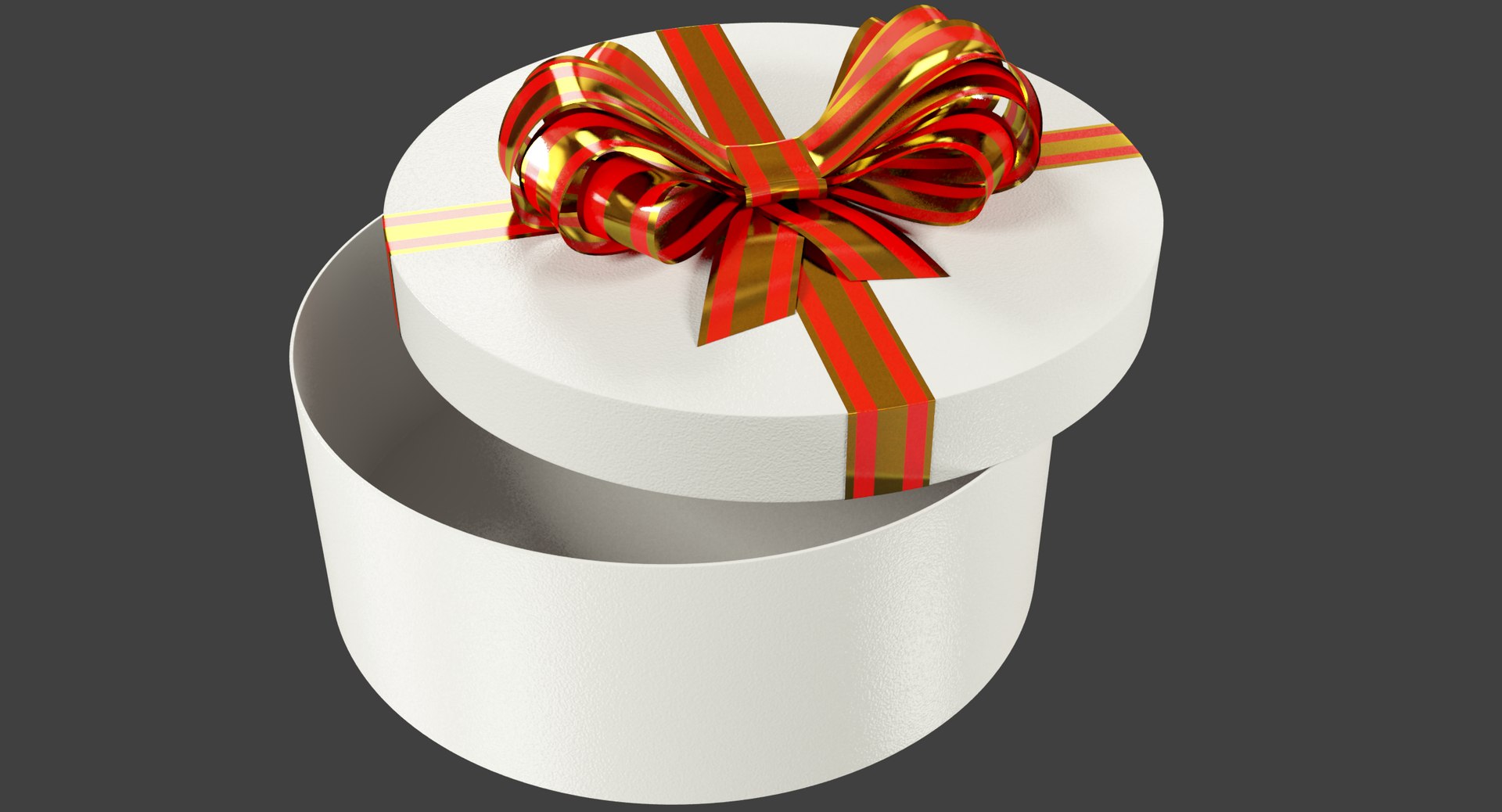 Gift ribbons box model - TurboSquid 1338038