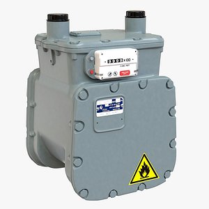 American Diaphragm Gas Meter AC250