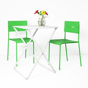ikea veddo table ikebana 3D model