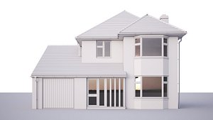 3D British House Queens Edith Way 2