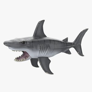 shark toy 3D model