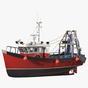 Fishing Boat 3D Models for Download