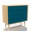 Pack Scandinavian Commode Multi Colored