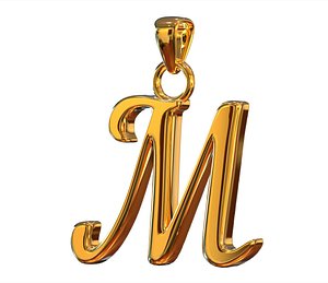 3D m pendant model