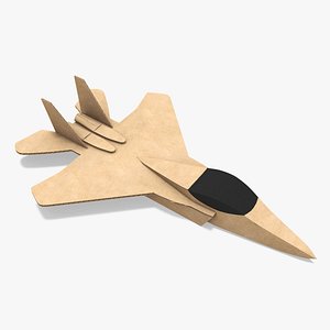 Cardboard Jet Fighter