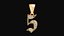 pendentif numéro 5