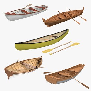 rowing boats 3 model