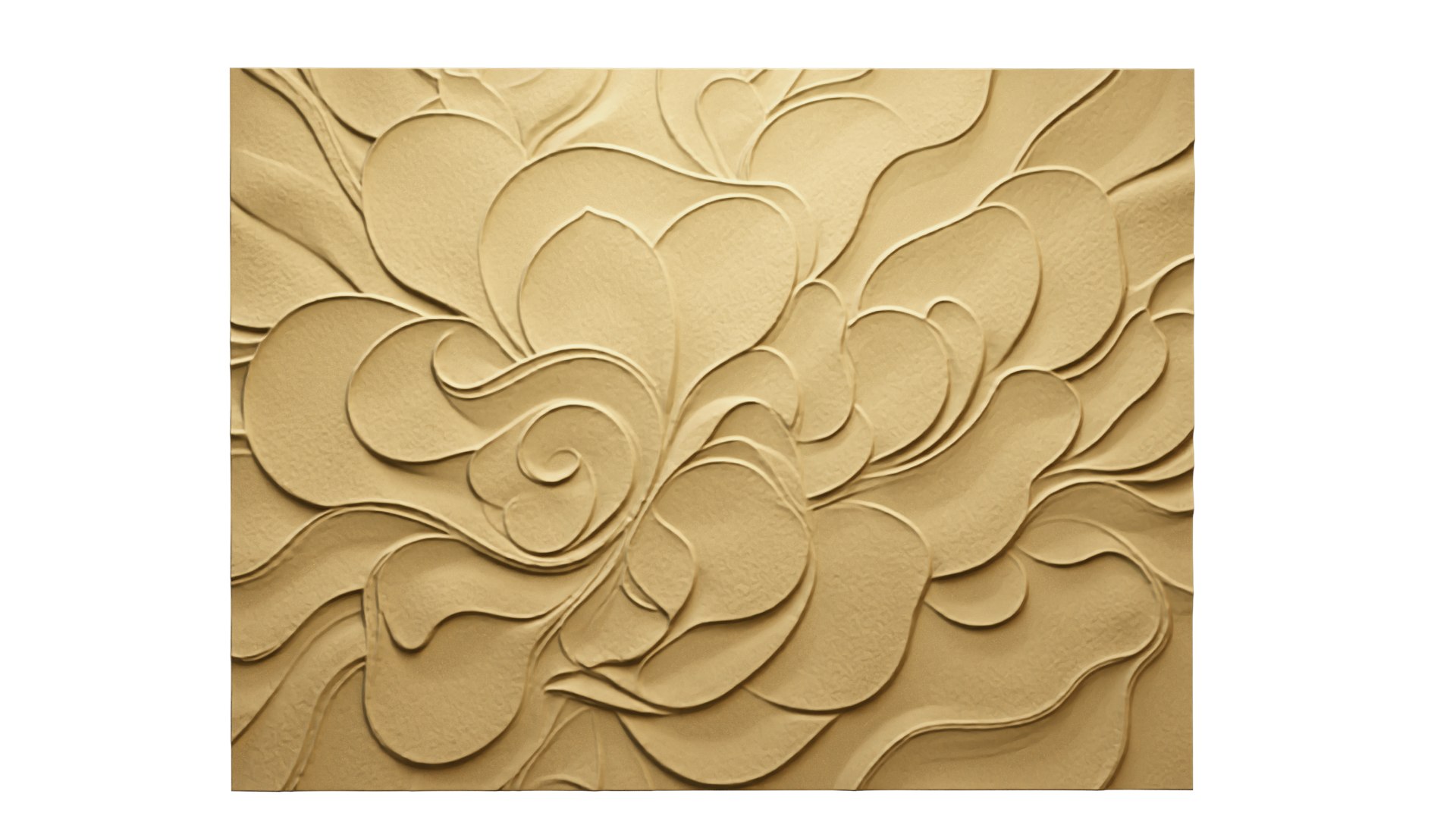 Modern Panel Wall Decor Set Relief Stl Mural CNC 187 3D Model ...