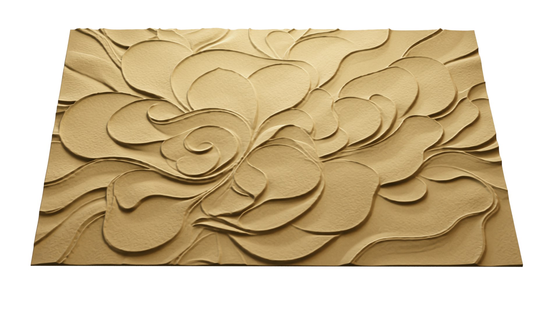 Modern Panel Wall Decor Set Relief Stl Mural CNC 187 3D Model ...