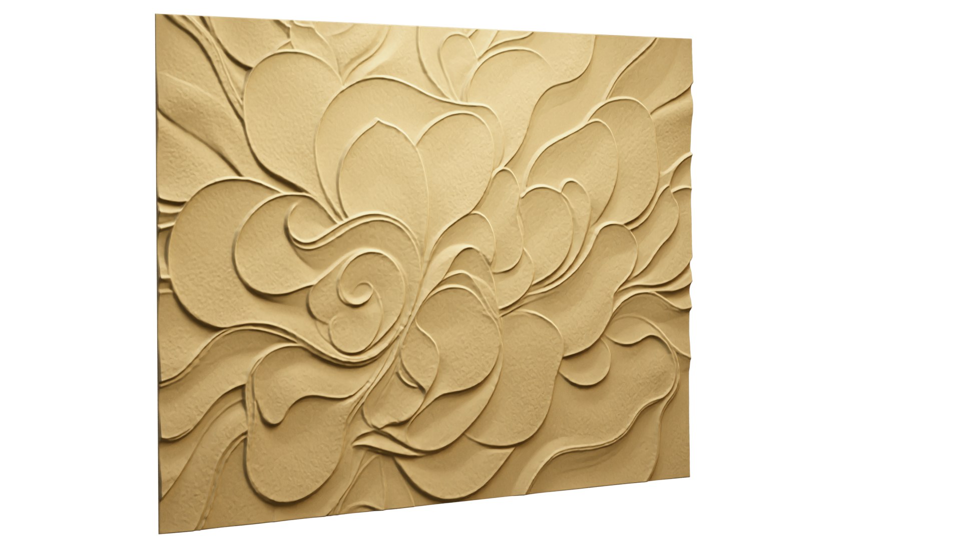 Modern Panel Wall Decor Set Relief Stl Mural CNC 187 3D Model ...