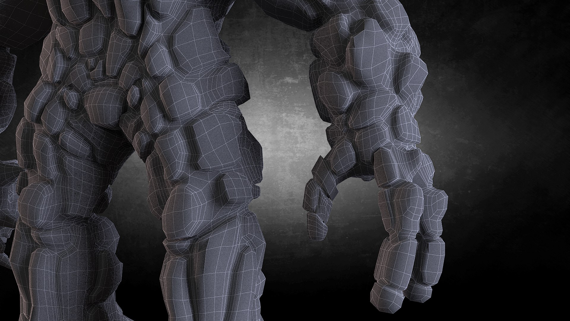 Rock Elemental Golem Base Mesh model - TurboSquid 2073297