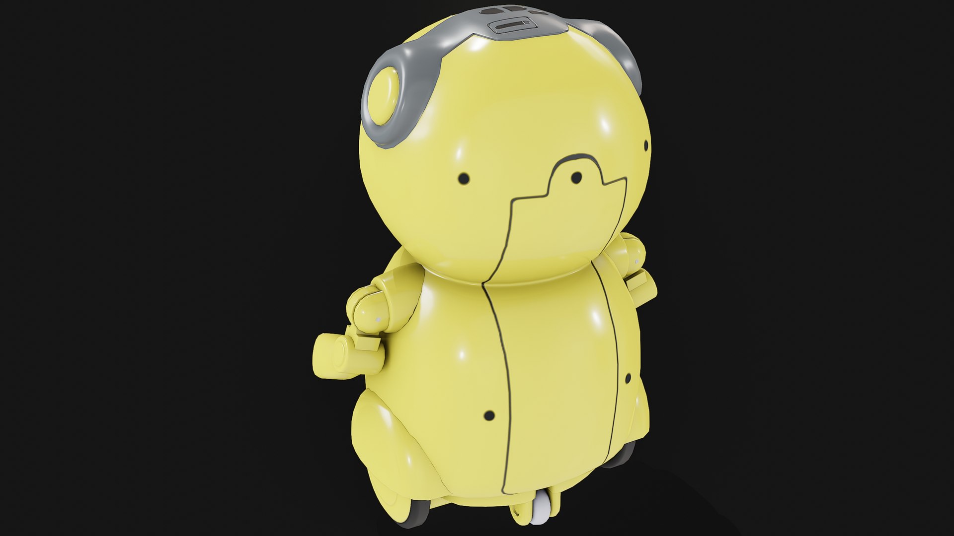 3D Yellow Cute Robot Toy https://p.turbosquid.com/ts-thumb/Am/Uw78ky/sA/10006/jpg/1693863571/1920x1080/fit_q87/40d09416cea101c43b77154bc77b3d7d9f090623/10006.jpg