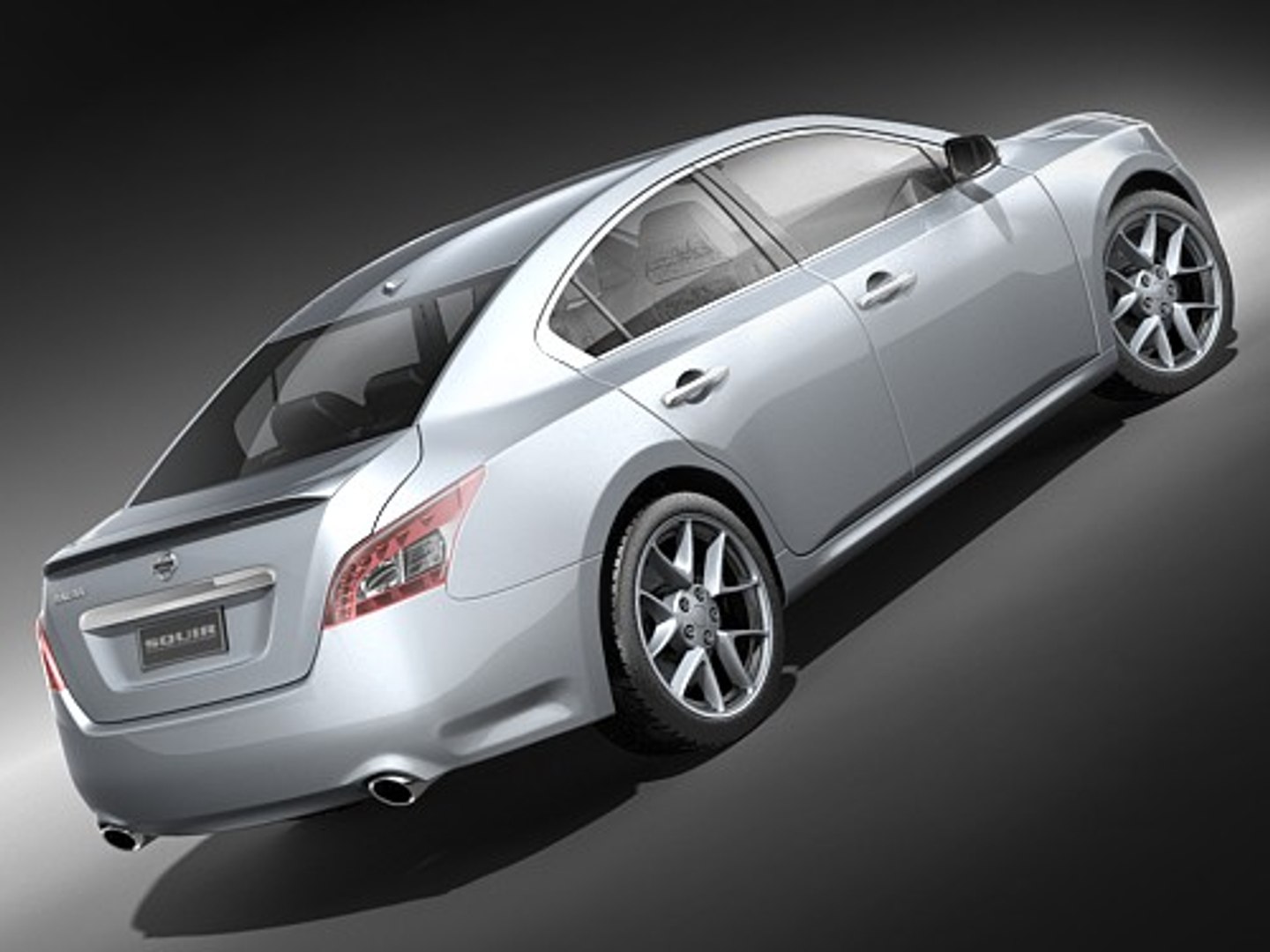 Nissan Maxima 2009 Luxury 3d 3ds