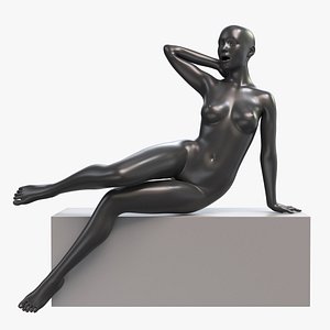Mannequin Female 001 Pose 11 3D
