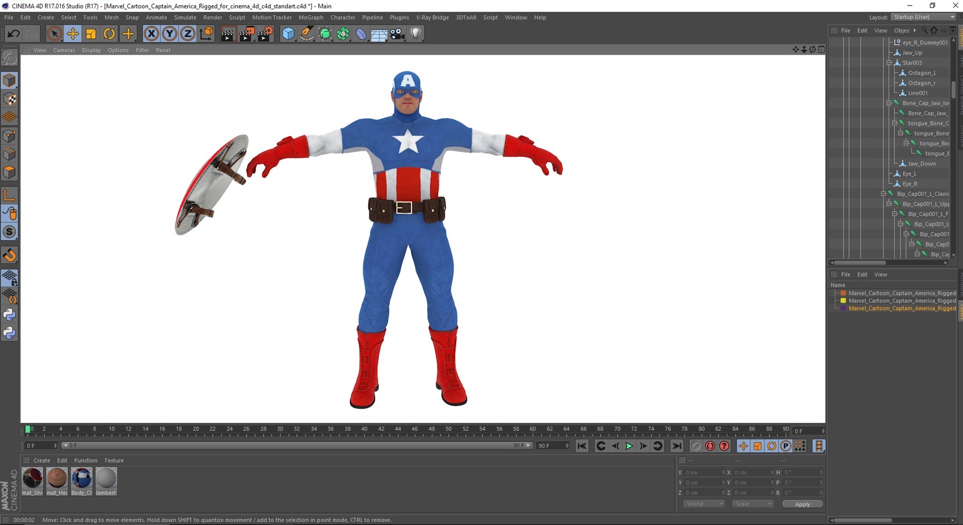 3D Marvel Cartoon Captain America Rigged for Cinema 4D model https://p.turbosquid.com/ts-thumb/Am/YefuOJ/vl/marvelcartooncaptainamericariggedforcinema4d3dmodel046/jpg/1689402748/1920x1080/fit_q87/738310c8dc633f12e75ded3791013118f2d395d6/marvelcartooncaptainamericariggedforcinema4d3dmodel046.jpg