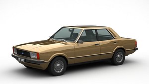 3D Ford Taunus TC2 1978 model