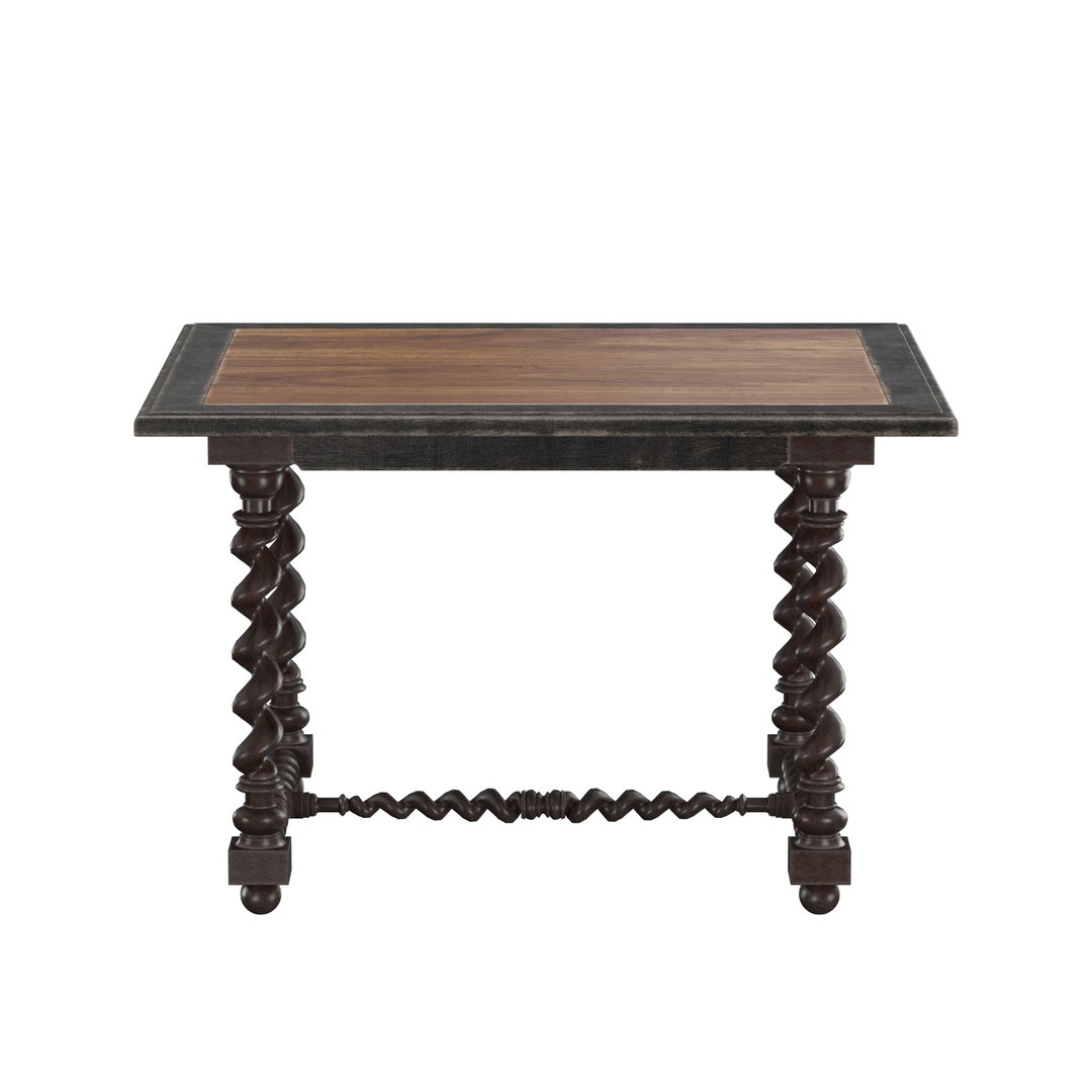 3D Vintage Side Table Model - TurboSquid 2398516