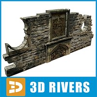 Wall high relief by 3DRivers